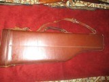 Leg o' Mutton leather O/U or SxS 2 bbl. to 30