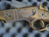 Commerative Henry by Uberti Rifles Tribute to Civil War Calvery Generals 44-40 (1 of only 300) mfg for America Remembers only. - 7 of 11