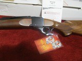 Ruger #1 AB
medium light tapered sporter, 338 Federal, Farqueson Falling block style single shot Carbine,