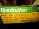 Commerative DU Remington 870 20ga.Ltwt # DU82 of 500 1974 mfg. - 14 of 14