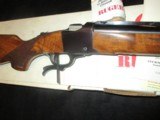 Ruger #-1 RSI International Carbine, 243 full stock w/swivel stud, quater rib s#133-13456 mid 80's extra grade transition walnut as was in 60's & 70's - 6 of 12