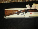 Ruger #-1 RSI International Carbine, 243 full stock w/swivel stud, quater rib s#133-13456 mid 80's extra grade transition walnut as was in 60's & 70's - 1 of 12