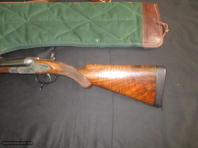 Francotte Eagle Grade 12ga
sidelplate with most exotic engraving & gold Eagle inlay