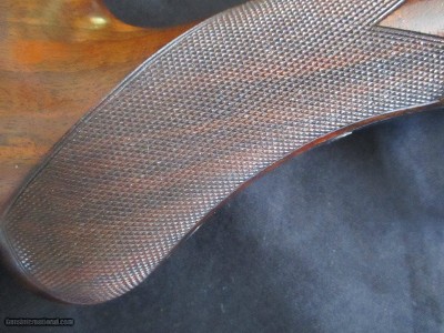 Francotte Eagle Grade 12gasidelplate with most exotic engraving & gold Eagle inlay - Image 15 of 23
