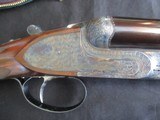 Francotte Eagle Grade 12ga full sidelock with most exotic engraving & gold Eagle inlay - 16 of 22