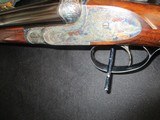 Francotte Eagle Grade 12ga full sidelock with most exotic engraving & gold Eagle inlay - 5 of 22