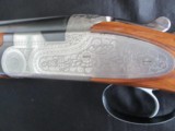 Beretta (S) 57EL Sporting & Field12 ga. fully engraved sideplate O/U 1955-67 pre ASEL quality with sideplates - 8 of 24