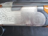 Beretta (S) 57EL Sporting & Field12 ga. fully engraved sideplate O/U 1955-67 pre ASEL quality with sideplates - 6 of 24