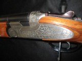 Beretta (S) 57EL Sporting & Field12 ga. fully engraved sideplate O/U 1955-67 pre ASEL quality with sideplates - 3 of 24