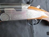 Beretta (S) 57EL Sporting & Field12 ga. fully engraved sideplate O/U 1955-67 pre ASEL quality with sideplates - 7 of 24