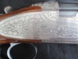 Beretta (S) 57EL Sporting & Field12 ga. fully engraved sideplate O/U 1955-67 pre ASEL quality with sideplates - 11 of 24