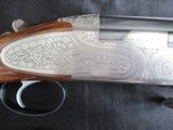 Beretta (S) 57EL Sporting & Field12 ga. fully engraved sideplate O/U 1955-67 pre ASEL quality with sideplates - 13 of 24