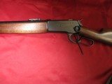 Winchester 1886 Saddle Ring Carbine 45 / 90 cal. &
will also
shoot 45 / 70 ammo which is shorter case - 12 of 16