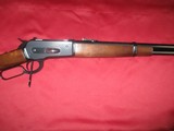 Winchester 1886 Saddle Ring Carbine 45 / 90 cal. &
will also
shoot 45 / 70 ammo which is shorter case - 5 of 16