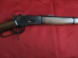 Winchester 1886 Saddle Ring Carbine 45 / 90 cal. &
will also
shoot 45 / 70 ammo which is shorter case - 7 of 16