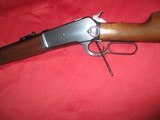 Winchester 1886 Saddle Ring Carbine 45 / 90 cal. &
will also
shoot 45 / 70 ammo which is shorter case - 13 of 16