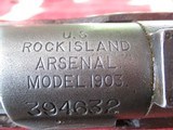 Springfield -US / Rock Island Armory 1903, 30-06 bbl. s# 3946xx bbl. marked HS, flaming bomb, 9 / 44 - 3 of 20