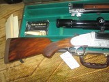 Kreighoff ULM 2bbl combo, hidden clasp hand detatchable sidelock 1965 #1 7.65 x16ga / 16ga x 16ga - 16 of 21