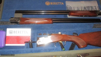 Beretta 686 Silver pigeon 2 bbl. combo 20 /28ga mfg. 1986 w/factory choke tubes