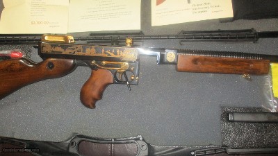 Thompson 1927A-1, 100% original Auto Ordanance mfg., 45ACP ,Viet Nam War Commerative, ONLY 350 mfg.1984 production , striking, descriptive Commerative - Image 11 of 24
