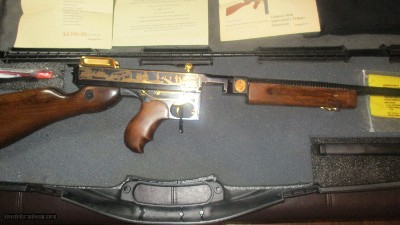 Thompson 1927A-1, 45ACP ,Viet Nam War Commerative
- fewer than 400 mfg. 1984 production , striking, descriptive Commerative