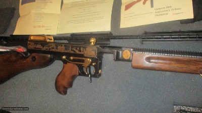 Thompson 1927A-1, 100% original Auto Ordanance mfg., 45ACP ,Viet Nam War Commerative, ONLY 350 mfg.1984 production , striking, descriptive Commerative - Image 7 of 24