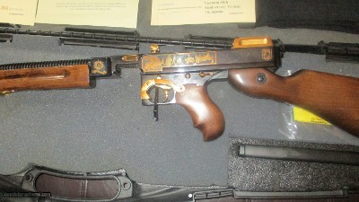 Thompson 1927A-1, 100% original Auto Ordanance mfg., 45ACP ,Viet Nam War Commerative, ONLY 350 mfg.1984 production , striking, descriptive Commerative - Image 23 of 24