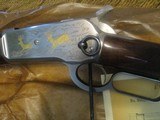 Browning 1886 Hi-Grade Extra Lightwt.
45/70 Sadd;e Ring Carbine fully engraved mfg.2000-01 / 1yr only - 15 of 20