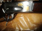 Browning 1886 Hi-Grade Extra Lightwt.
45/70 Sadd;e Ring Carbine fully engraved mfg.2000-01 / 1yr only - 7 of 20