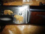 Browning 1886 Hi-Grade Extra Lightwt.
45/70 Sadd;e Ring Carbine fully engraved mfg.2000-01 / 1yr only - 8 of 20