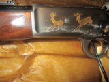 Browning 1886 Hi-Grade Extra Lightwt.
45/70 Sadd;e Ring Carbine fully engraved mfg.2000-01 / 1yr only - 14 of 20
