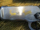 Browning 1886 Hi-Grade 45/70 Carbine fully engraved mfg. 1992-93 / 1yr Ltd. Production #697 of 1500 - 11 of 12