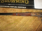 Browning 1886 Hi-Grade 45/70 Carbine fully engraved mfg. 1992-93 / 1yr Ltd. Production #697 of 1500 - 2 of 12