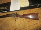 Browning 1886 Hi-Grade 45/70 Carbine fully engraved mfg. 1992-93 / 1yr Ltd. Production #697 of 1500 - 1 of 12