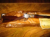 Browning 1886 Hi-Grade Extra Lightwt.
45/70 Sadd;e Ring Carbine fully engraved mfg.2000-01 / 1yr only - 3 of 20