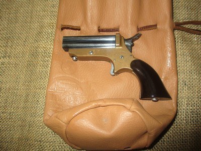 C. Sharps Pepperbox , 22 cal. #1A series mfg.starting1859, s#1179 (all s#'s matched), 4 shot revolving cylinder