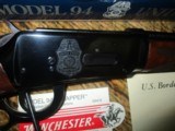 Winchester 94 'Border Patrol'
Saddle Ring Trapper Carbine (RARE) 30-30, 1 of 1,000 (always fewer produced) - 8 of 17