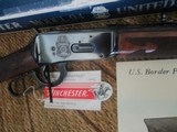 Winchester 94 'Border Patrol'
Saddle Ring Trapper Carbine (RARE) 30-30, 1 of 1,000 (always fewer produced) - 4 of 17
