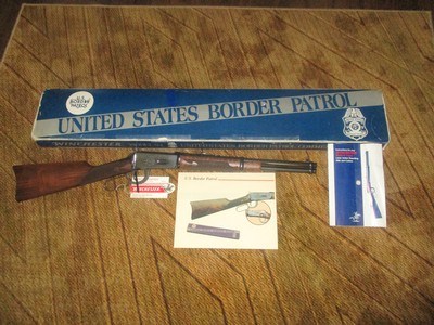 Winchester 94 'Border Patrol'
Saddle Ring Trapper Carbine (RARE) 30-30, 1 of 1,000 (fewer actually mfg.)