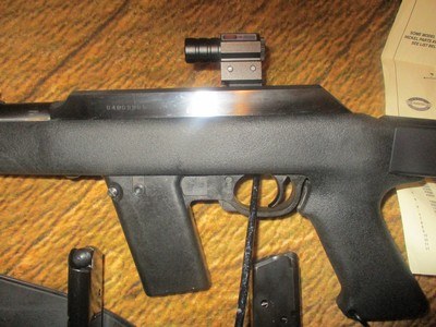 Marlin HTS45 (Home, Tactical, Sporting) Carbine 45ACP or 9mm, Folding or Retractrable stock,(pictured) Open bolt last shot, - Image 9 of 19