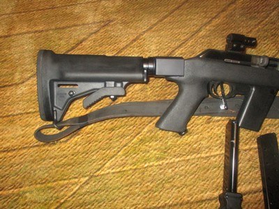 Marlin HTS45 (Home, Tactical, Sporting) Carbine 45ACP or 9mm, Folding or Retractrable stock,(pictured) Open bolt last shot, - Image 13 of 19
