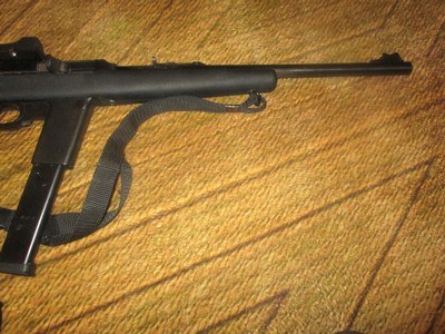 Marlin HTS45 (Home, Tactical, Sporting) Carbine 45ACP or 9mm, Folding or Retractrable stock,(pictured) Open bolt last shot, - Image 11 of 19