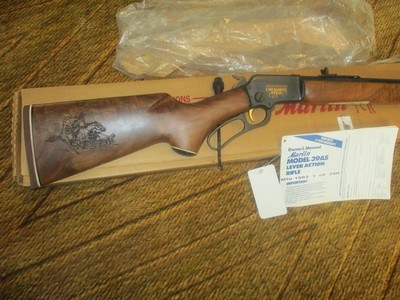 Marlin Commerative 39AS / JM, Oklahoma Strip 22 s,l,lr 1 of 350 (1993)