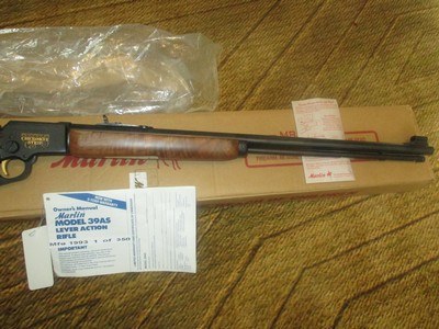 Marlin Commerative 39AS / JM, Oklahoma Strip 22 s,l,lr 1 of 350 (1993) - Image 3 of 13
