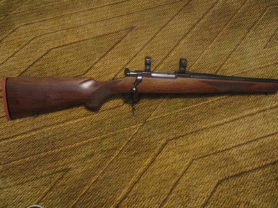 Ruger American
Rifles, 6mm Rem. Mag. Tang Safety red pad s# 72550xx