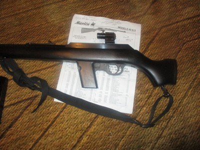 Marlin HTS9 (Home, Tactical, Sporting) 9mm or 45 ACP, semi-auto, open bolt last rd. - Image 5 of 7