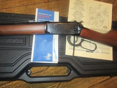 Winchester 94AE, Saddle Ring Carbine, 44 mag. (1 yr. only 1969) in Deluxe American walnut & carbine angle eject,factory drilled & tapped