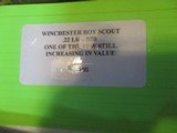 Winchester 9422XTR styleCommerative 1st Run Boy Scout 75th Anniversary 1985 22 s,l,lr s#14003 bought from original buyer letter of purchase in 1985 - 5 of 20