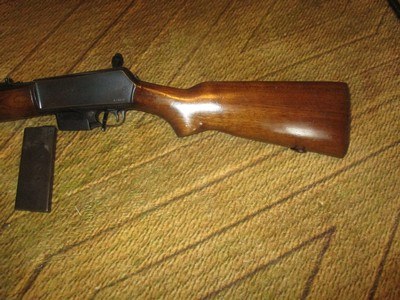Winchester 1907 351 Winchester, s# 529xx, semi auto carbine, - Image 3 of 9