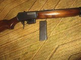 Winchester 1907 351 Winchester, s# 529xx, semi auto carbine, ammo also xtra 10 rd. clip all factory - 8 of 9